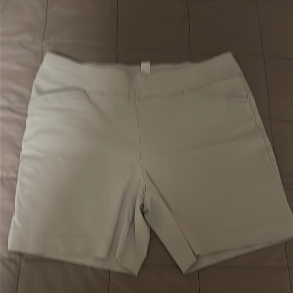 Chico’s Brigitte Slim Shorts Women's Stone Shorts
